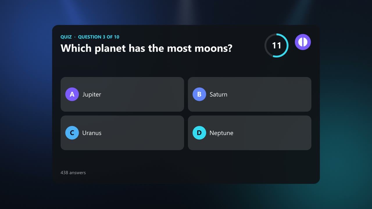 360 Audience Poll and Quiz Graphics screenshot 2