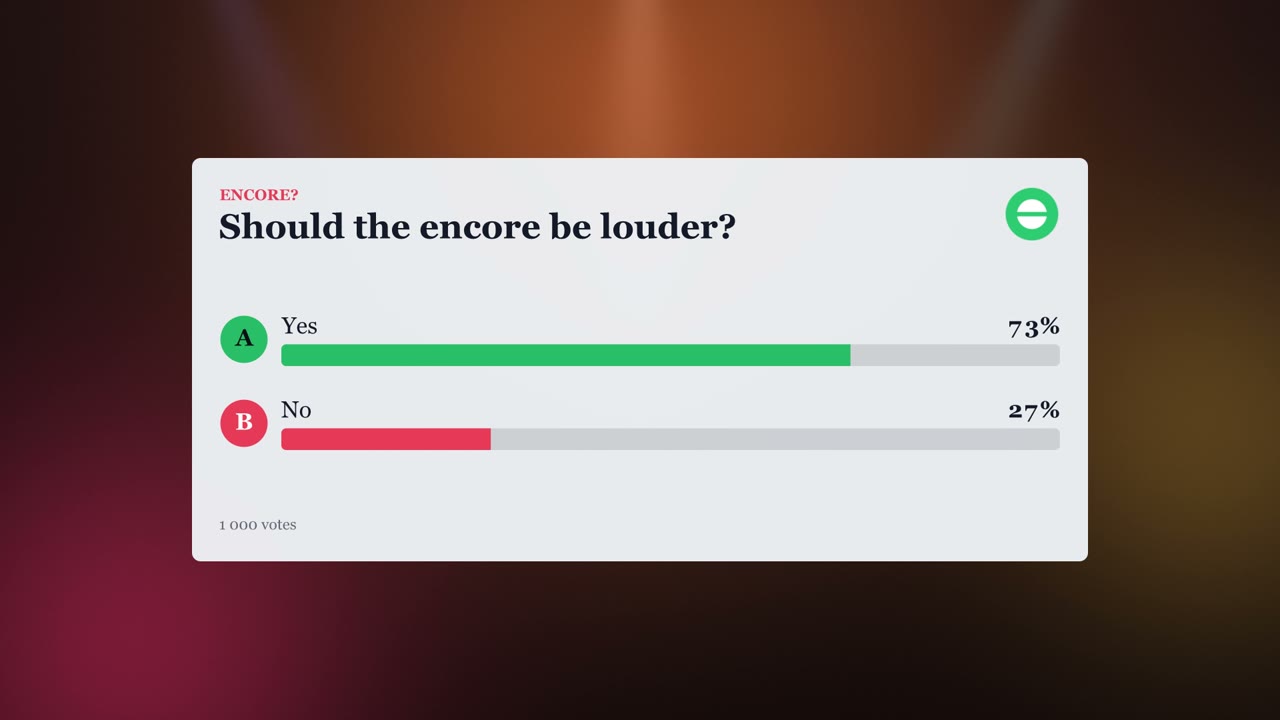 360 Audience Poll and Quiz Graphics screenshot 7