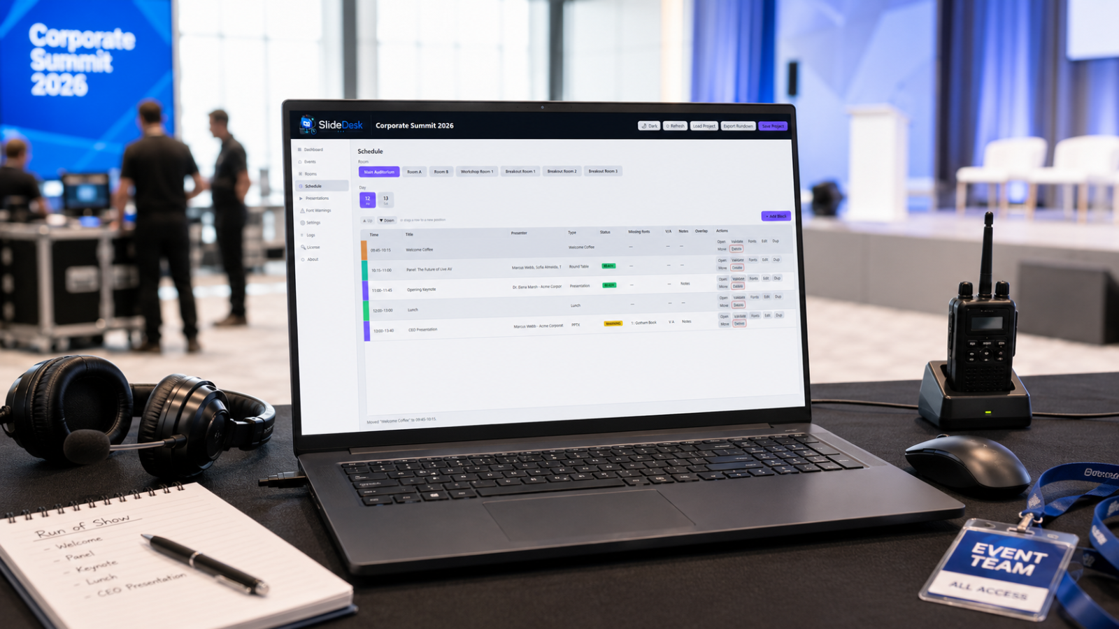 SlideDesk screenshot 2