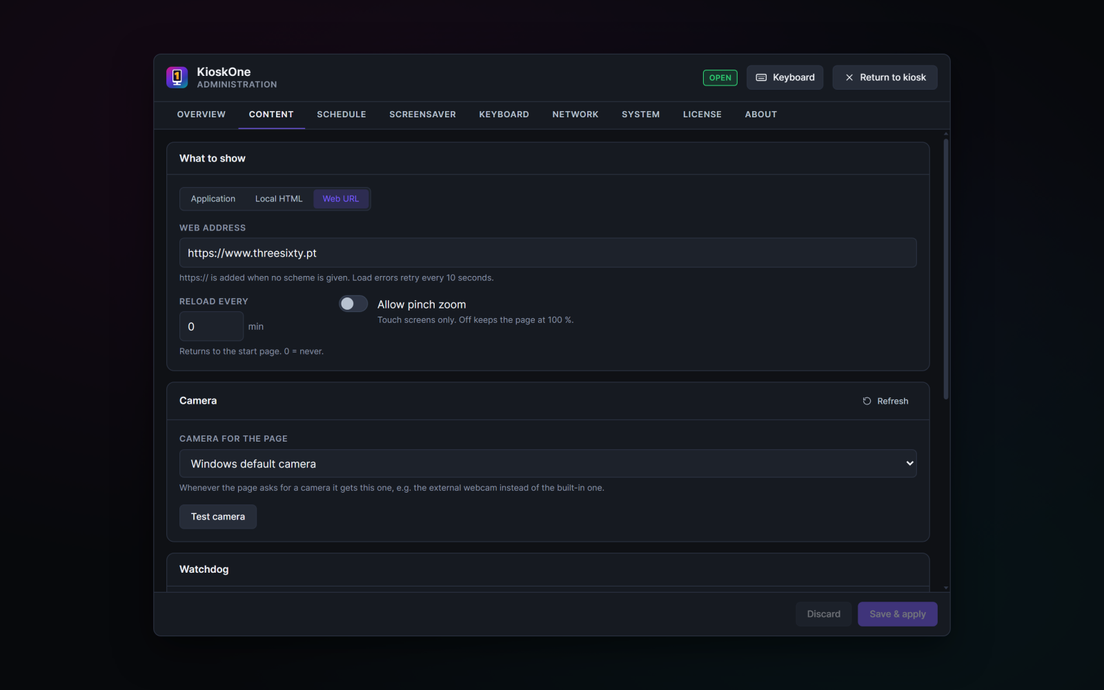 KioskOne screenshot 2