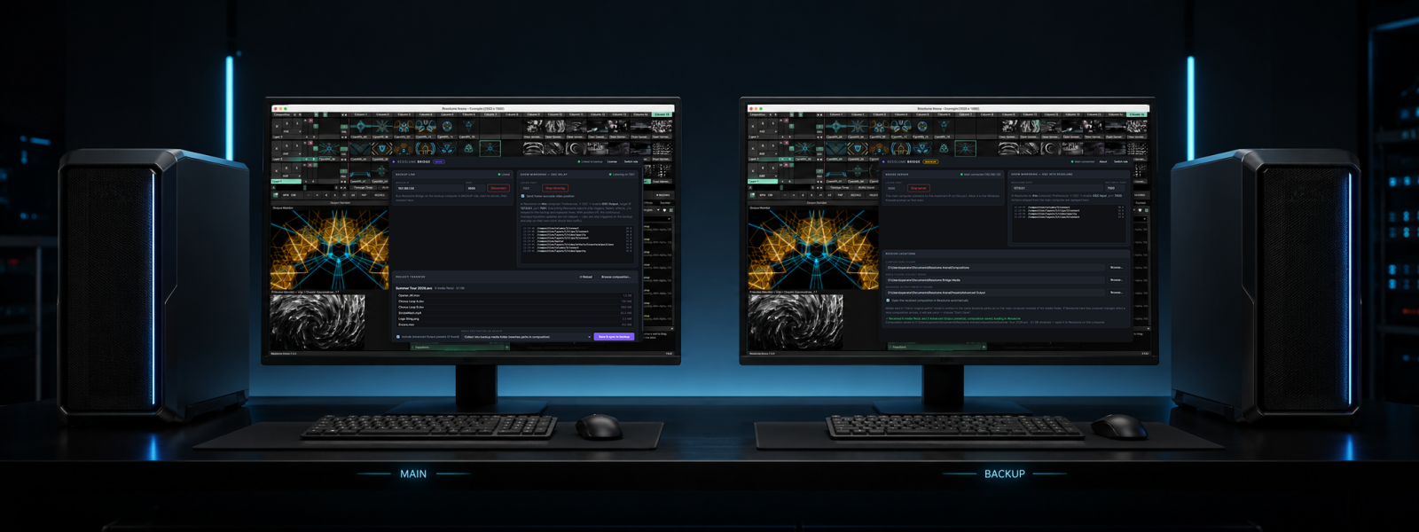 Resolume Bridge screenshot 1