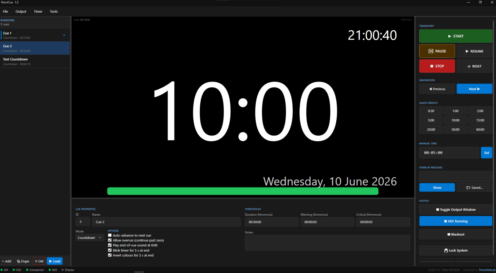 NextCue screenshot 3