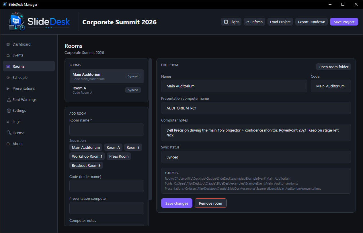 SlideDesk screenshot 4